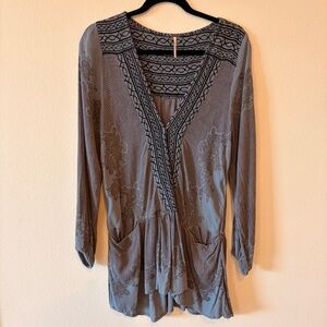 Free People Boho Tunic Dress (Vintage / Early 2010s)